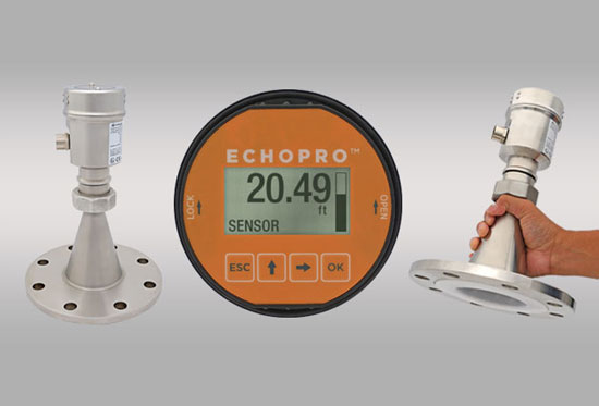 EchoPro® LR26 Transmisor de nivel de líquido de radar de pulso